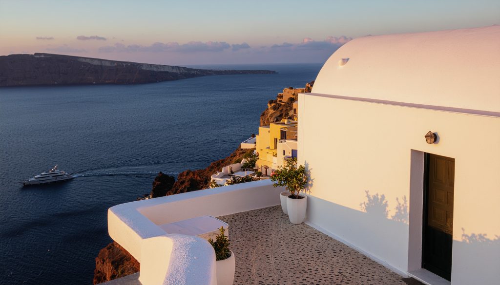 Greek yacht charter scene