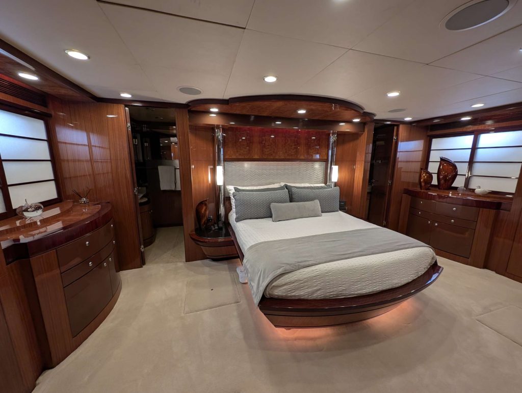 Yacht stateroom